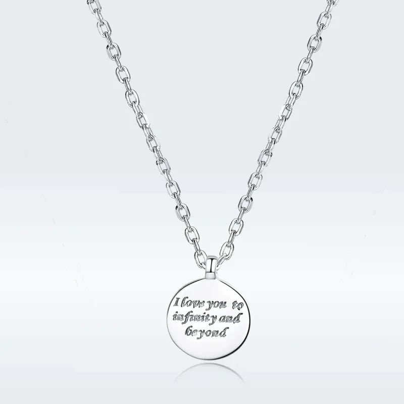 (image for) Pandora Style Silver Confessions Necklace - SCN374