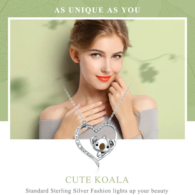 (image for) Pandora Style Silver Cute Fairy Necklace - SCN256 - View 2