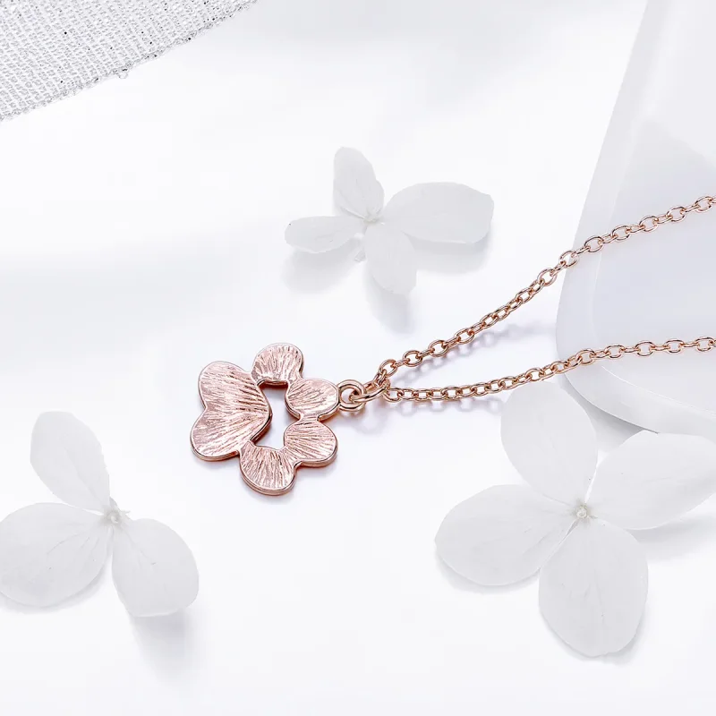 (image for) Pandora Style Silver Cute Paw Necklace - SCN275-3 - View 3
