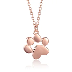 (image for) Pandora Style Silver Cute Paw Necklace - SCN275-3