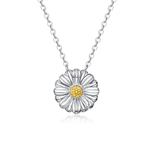 (image for) Pandora Style Silver Daisy Necklace - SCN370