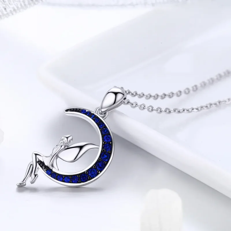 (image for) Pandora Style Silver Fairy of Night Necklace - SCN244 - View 5