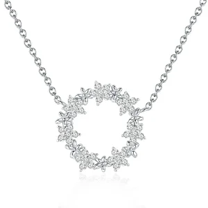 (image for) Pandora Style Silver Full of Stars Pendant Necklace - BSN028