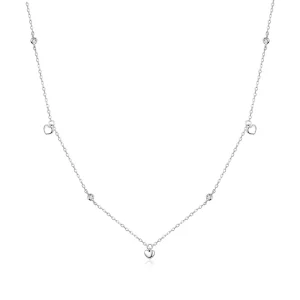 (image for) Pandora Style Silver Heart Shape Pendant Necklace - SCN417