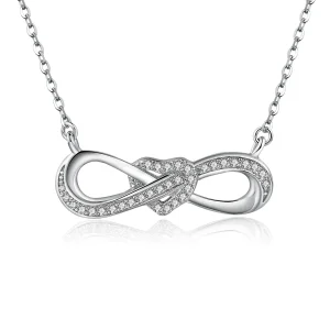 (image for) Pandora Style Silver Infinite Love Necklace - SCN100