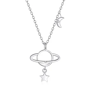 (image for) Pandora Style Silver Interstellar Necklace - SCN349
