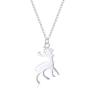 (image for) Pandora Style Silver Little Deer Necklace - SCN362
