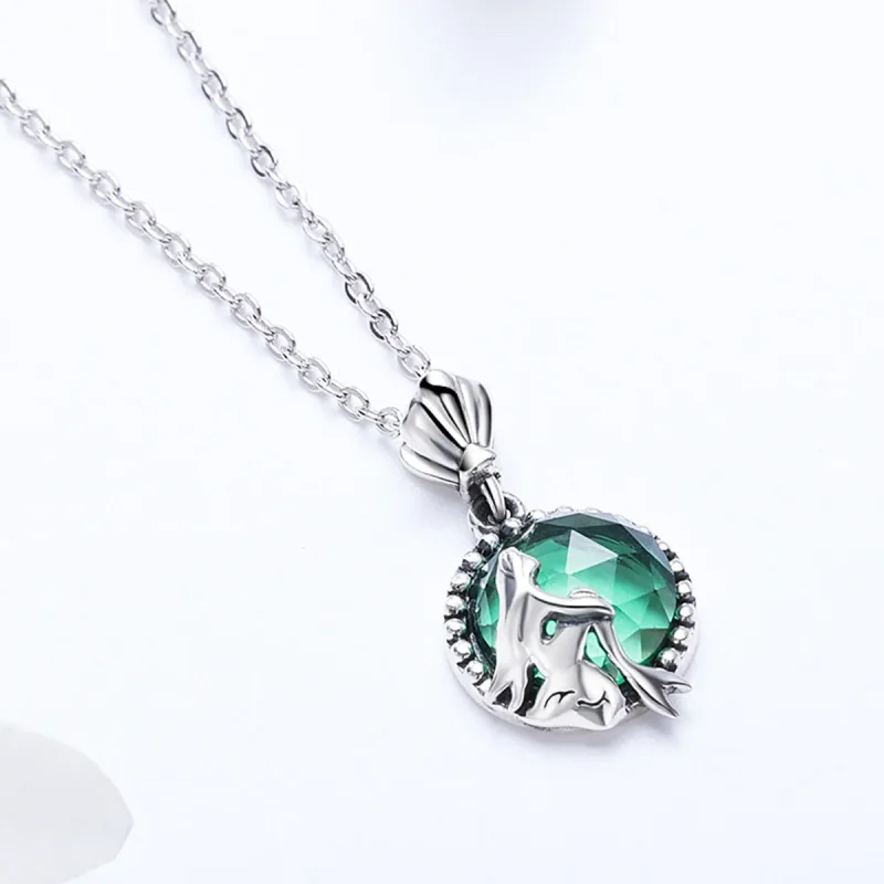 (image for) Pandora Style Silver Love of Mermaid Necklace - SCN262 - View 2