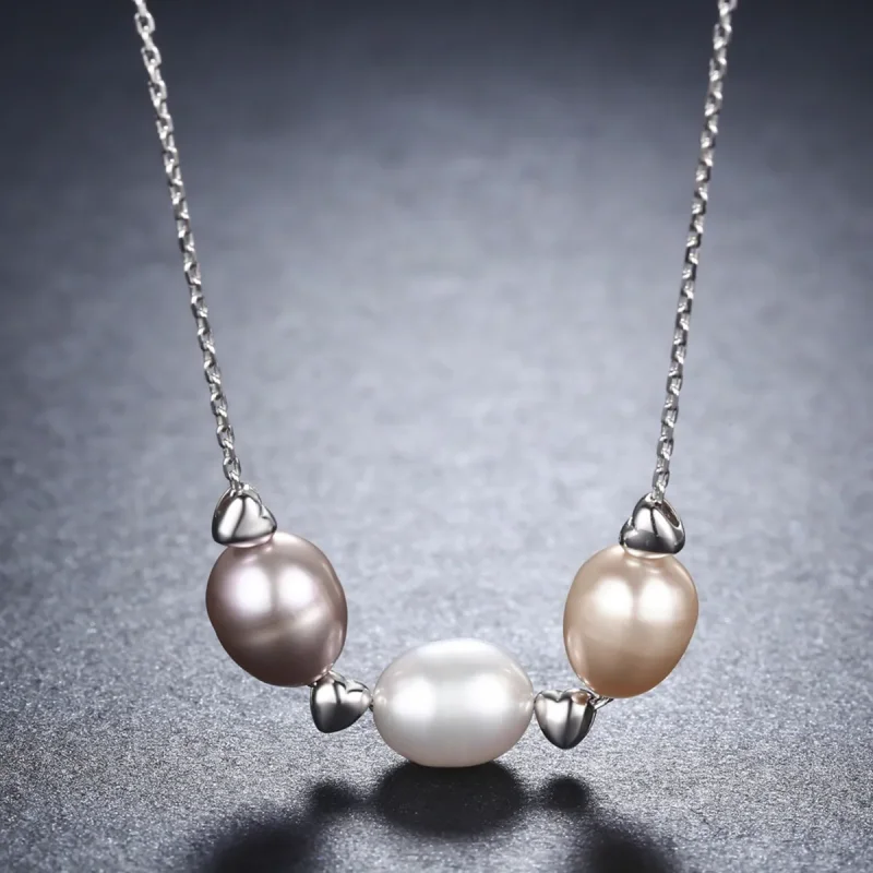 (image for) Pandora Style Silver Love·Friendship·Family Necklace - SCN075 - View 6