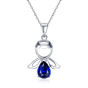 (image for) Pandora Style Silver Lovely Angel Necklace - SCN293