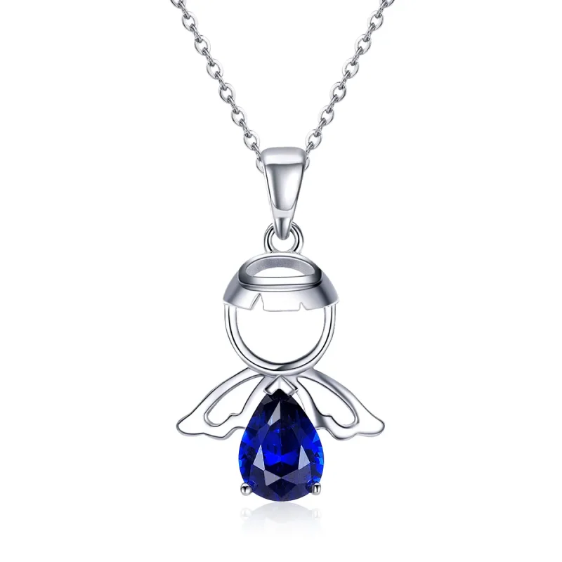 (image for) Pandora Style Silver Lovely Angel Necklace - SCN293