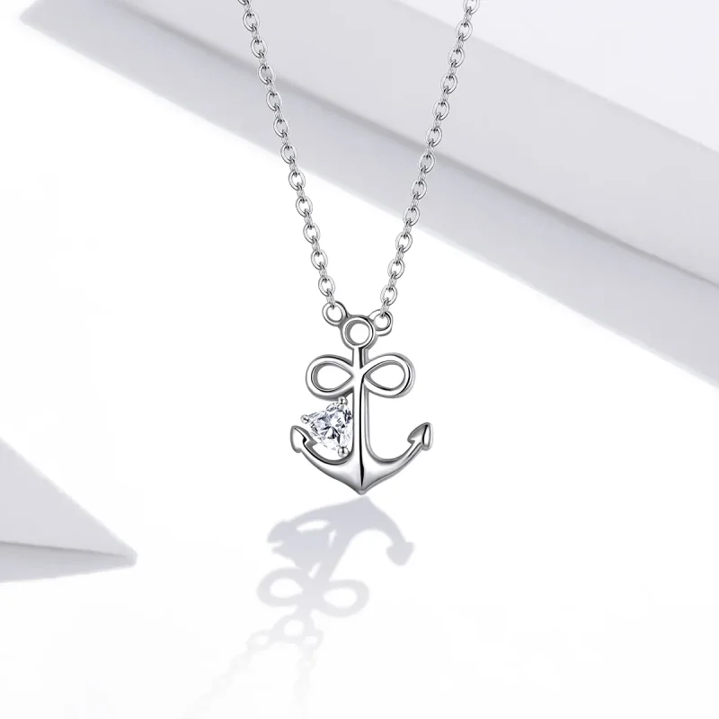 (image for) Pandora Style Silver Loyal Love Pendant Necklace - SCN458 - View 5