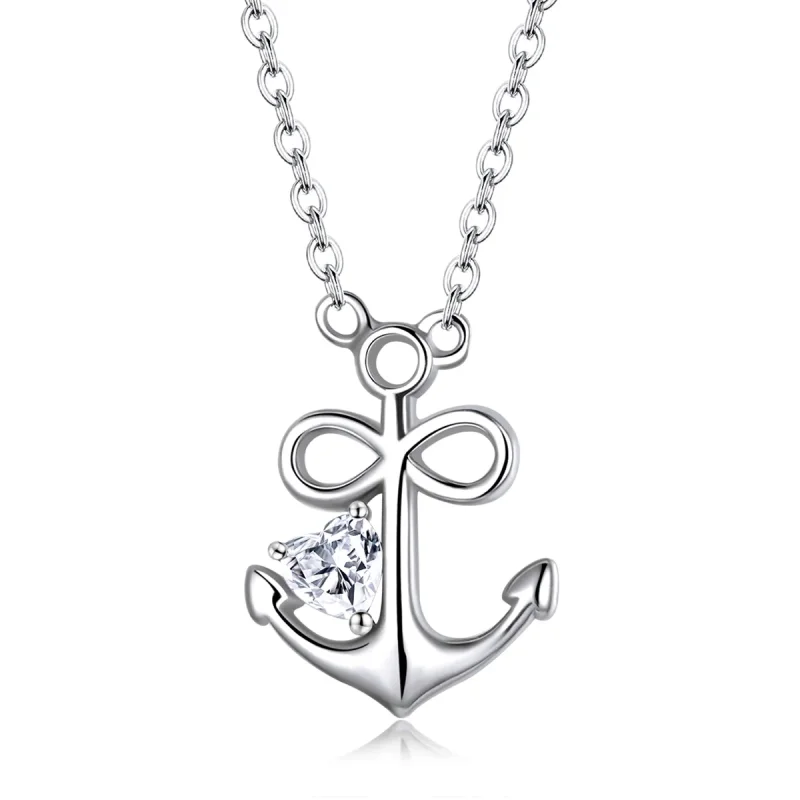 (image for) Pandora Style Silver Loyal Love Pendant Necklace - SCN458