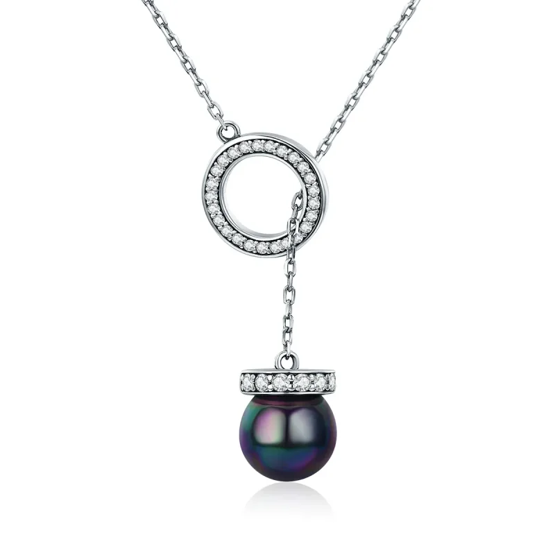 (image for) Pandora Style Silver Noble Temperament Necklace - SCN200