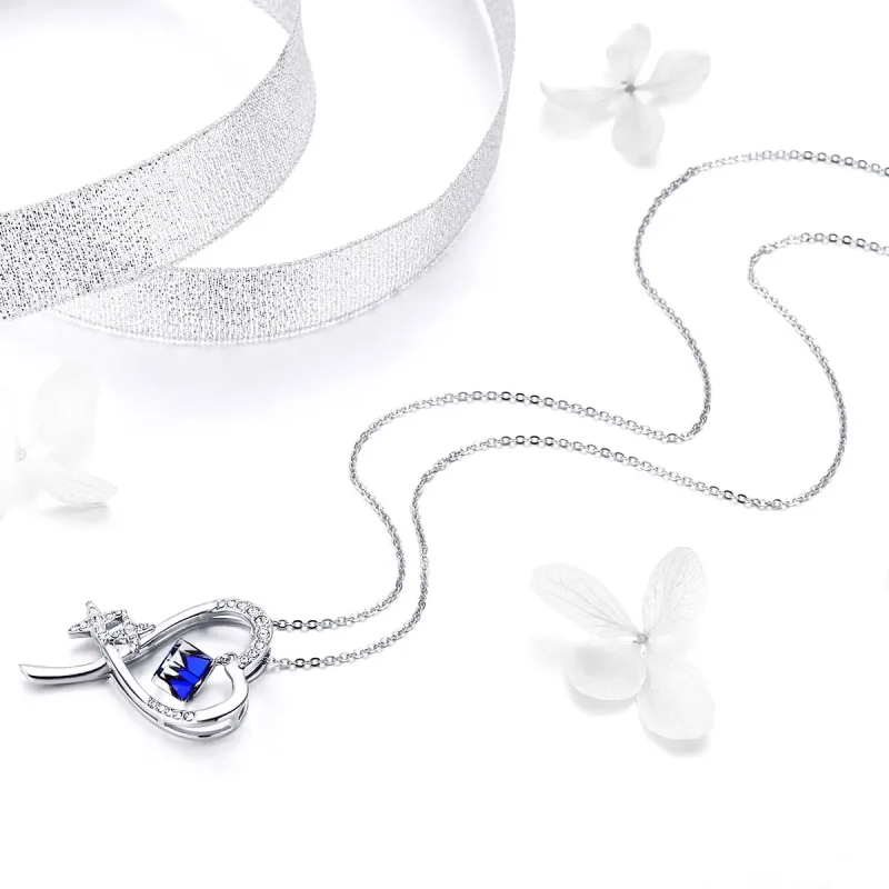 (image for) Pandora Style Silver Power Visitor Necklace - SCN323 - View 5