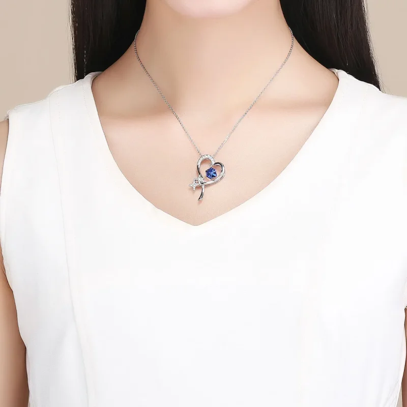 (image for) Pandora Style Silver Power Visitor Necklace - SCN323 - View 6