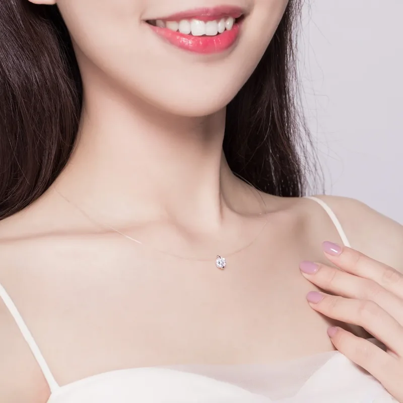 (image for) Pandora Style Silver Pure Necklace - SCN332 - View 5