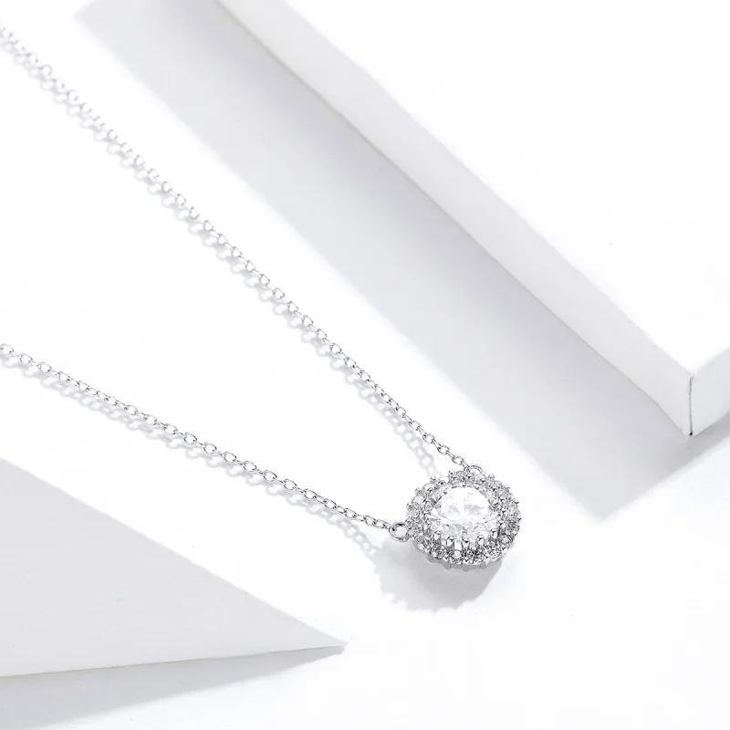 (image for) Pandora Style Silver Reminiscences Necklace - SCN345 - View 3