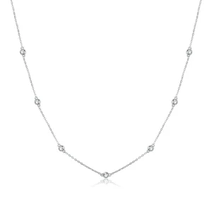 (image for) Pandora Style Silver Romantic Shine Chain Necklace - SCN393