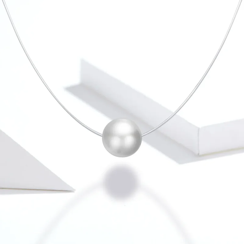 (image for) Pandora Style Silver Shellfish Necklace - SCN372 - View 5