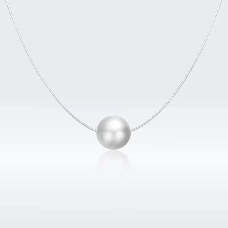 (image for) Pandora Style Silver Shellfish Necklace - SCN372