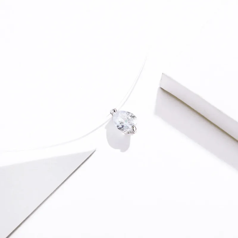 (image for) Pandora Style Silver Shining Life Necklace - SCN332-D - View 3