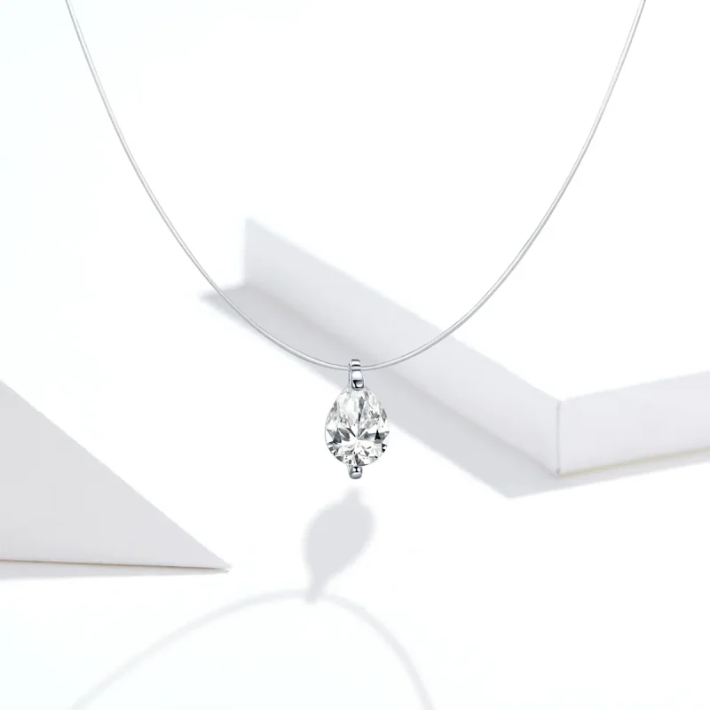 (image for) Pandora Style Silver Shining Life Necklace - SCN332-D - View 5