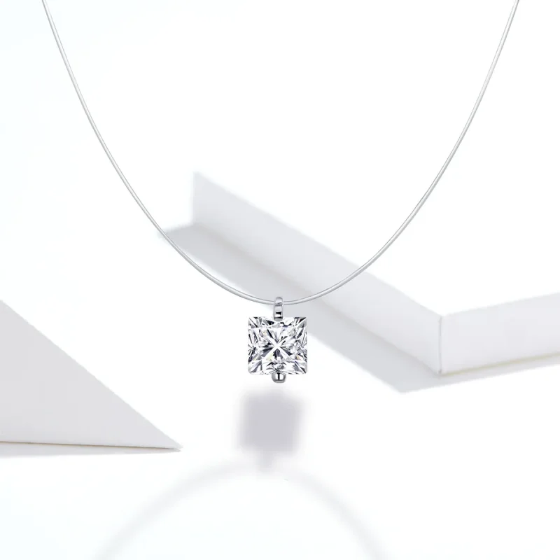 (image for) Pandora Style Silver Shining Life Necklace - SCN332-S - View 5