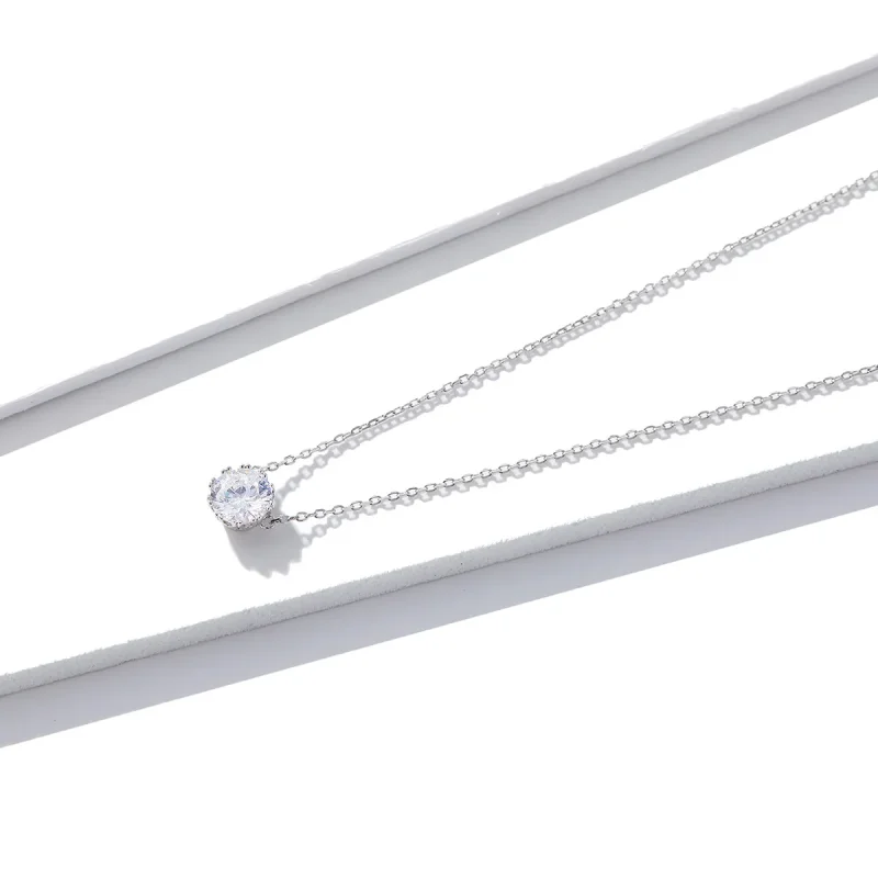 (image for) Pandora Style Silver Shining Life Pendant Necklace - BSN085 - View 3