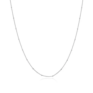(image for) Pandora Style Silver Small Balls Basic Chain Necklaces Chain - SCN391