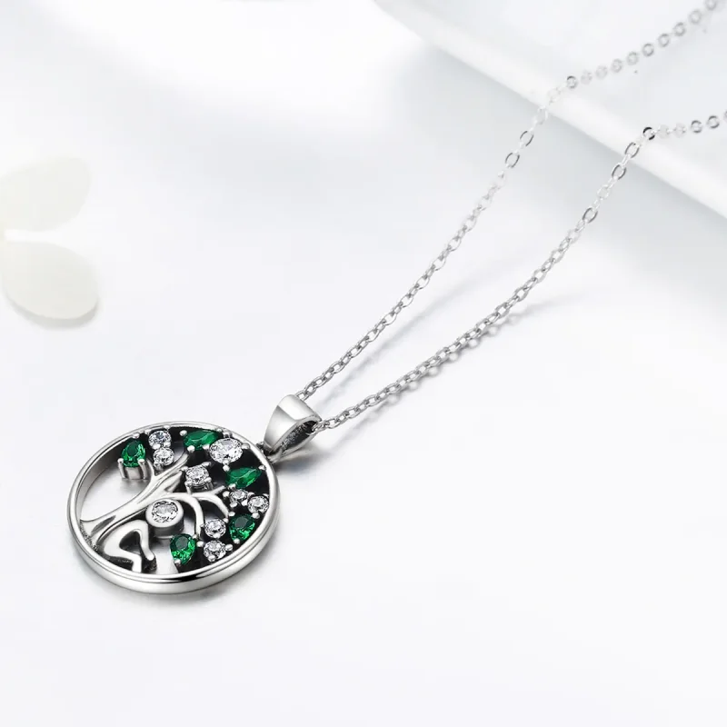 (image for) Pandora Style Silver Snuggle Necklace - SCN094 - View 6