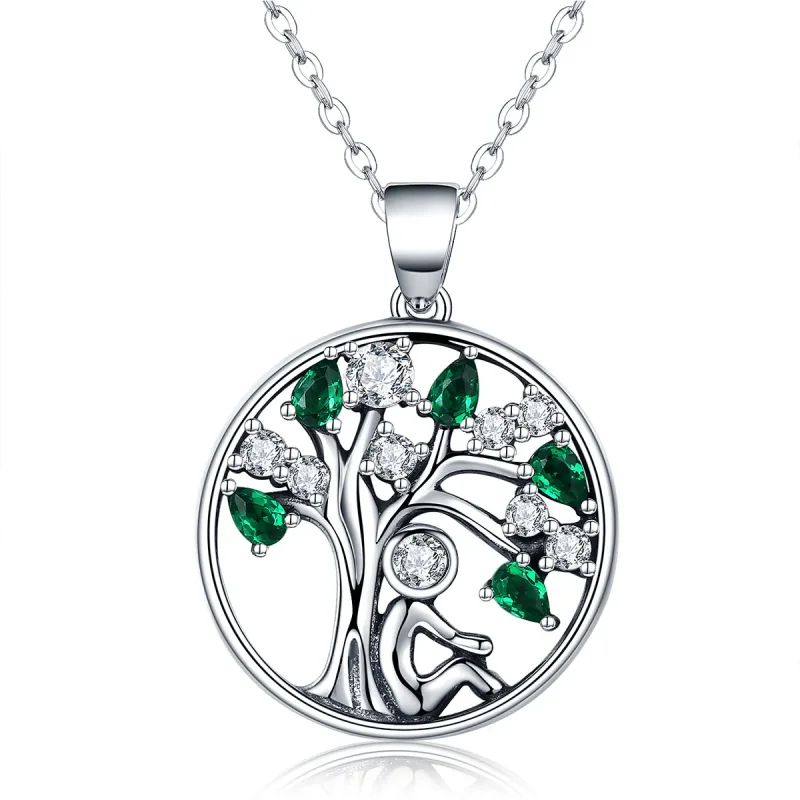 (image for) Pandora Style Silver Snuggle Necklace - SCN094