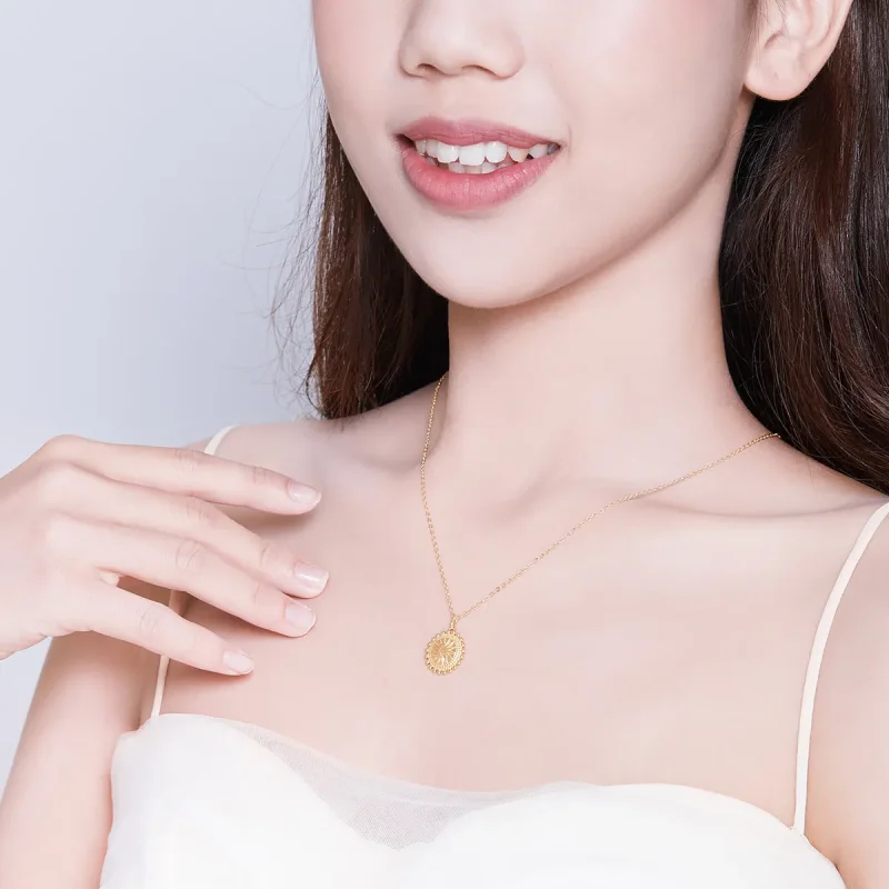 (image for) Pandora Style Silver Starry Necklace - SCN353 - View 6