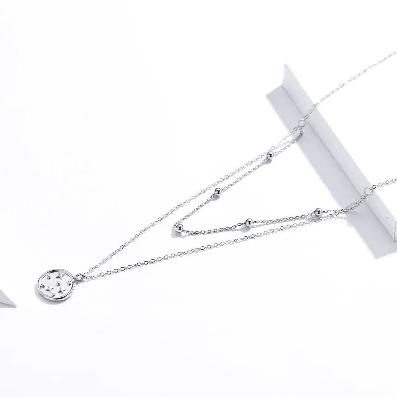 (image for) Pandora Style Silver Starry Necklace - SCN365 - View 4