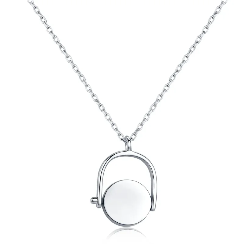 (image for) Pandora Style Silver Swing Necklace - SCN338