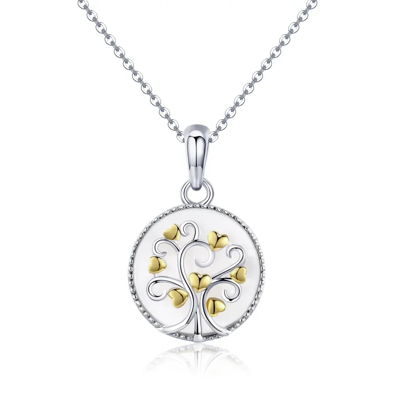 (image for) Pandora Style Silver Tree of Life Necklace - SCN296