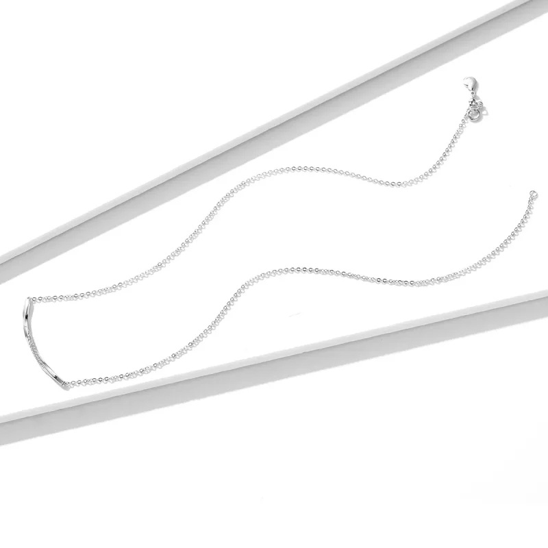 (image for) Pandora Style Smile Necklace - BSN130 - View 2