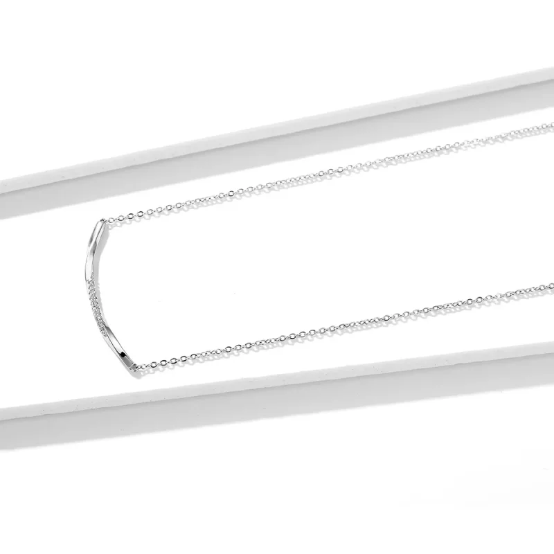 (image for) Pandora Style Smile Necklace - BSN130 - View 3