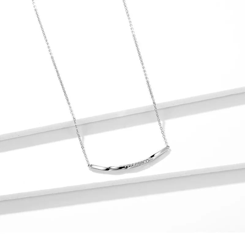 (image for) Pandora Style Smile Necklace - BSN130 - View 4