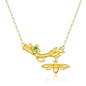 (image for) Pandora Style Summer Flowers Necklace - BSN103