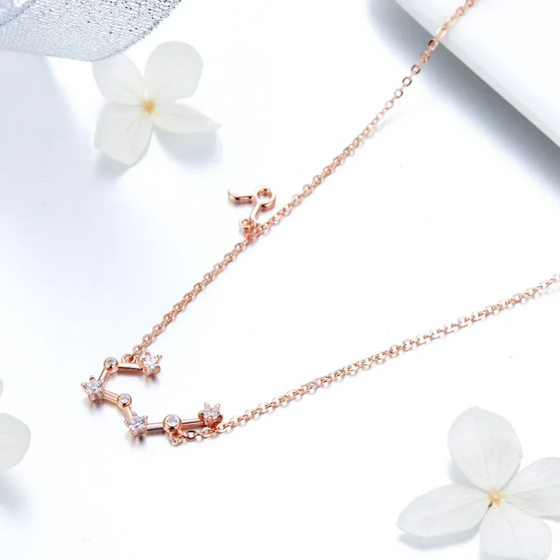 (image for) Pandora Style Taurus Necklace - BSN024 - View 3