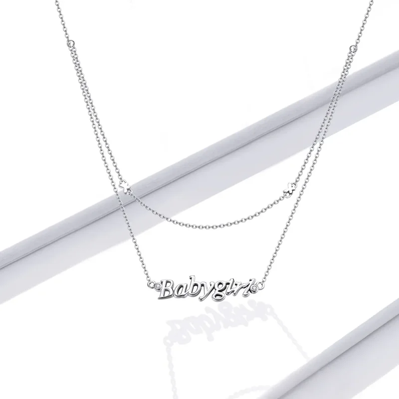 (image for) Pandora Style Treasure Girl Necklace - BSN230 - View 2