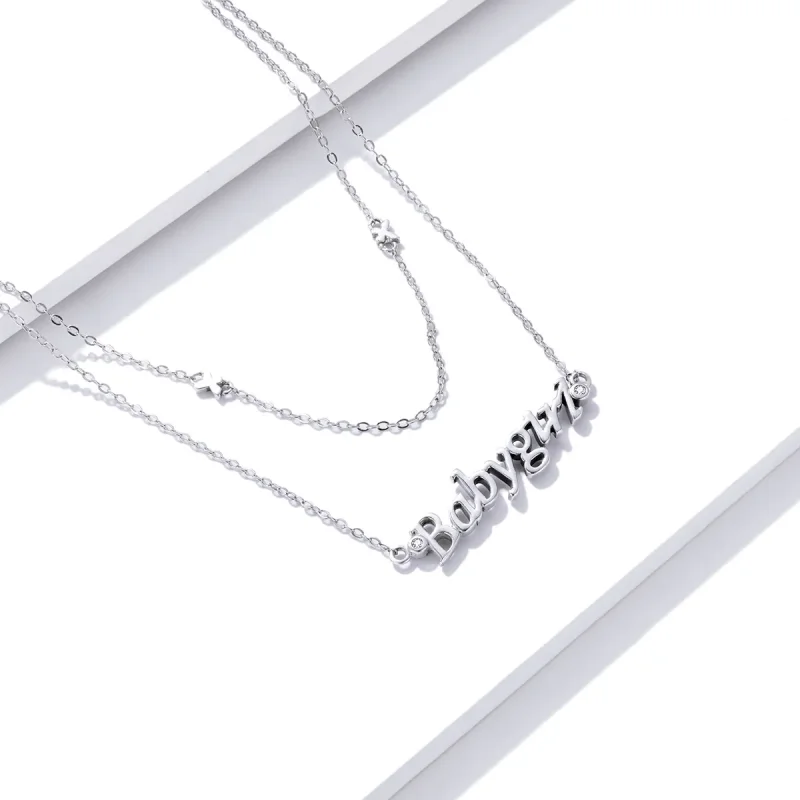 (image for) Pandora Style Treasure Girl Necklace - BSN230 - View 4