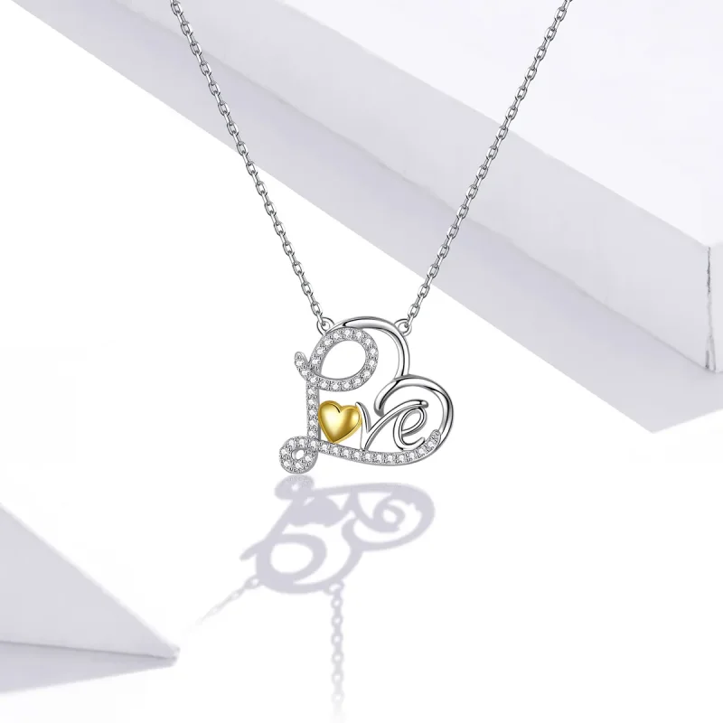 (image for) Pandora Style True Love Necklace - SCN436 - View 5