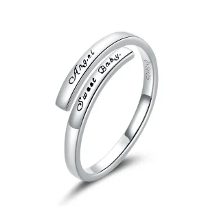 (image for) Pandora Style Angel Sweet Baby Open Ring - BSR144