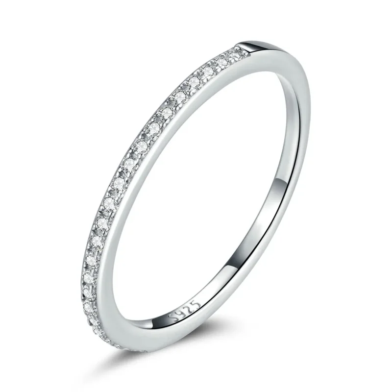 (image for) Pandora Style Archangel Halo Ring - SCR740-WH