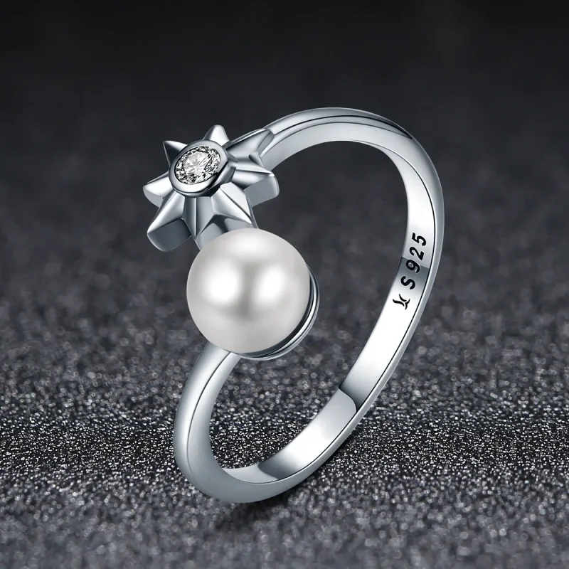 (image for) Pandora Style Blooming Moment Open Ring - VSR099 - View 2