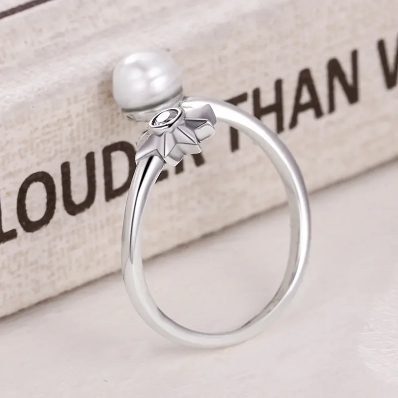 (image for) Pandora Style Blooming Moment Open Ring - VSR099 - View 4