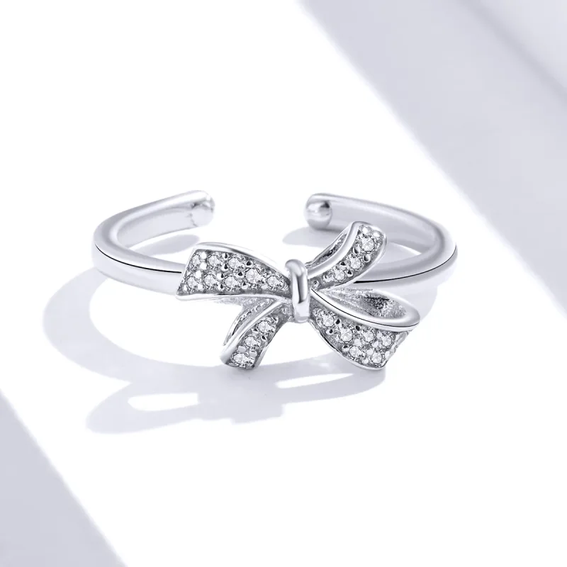 (image for) Pandora Style Complex Open Ring - SCR646 - View 2
