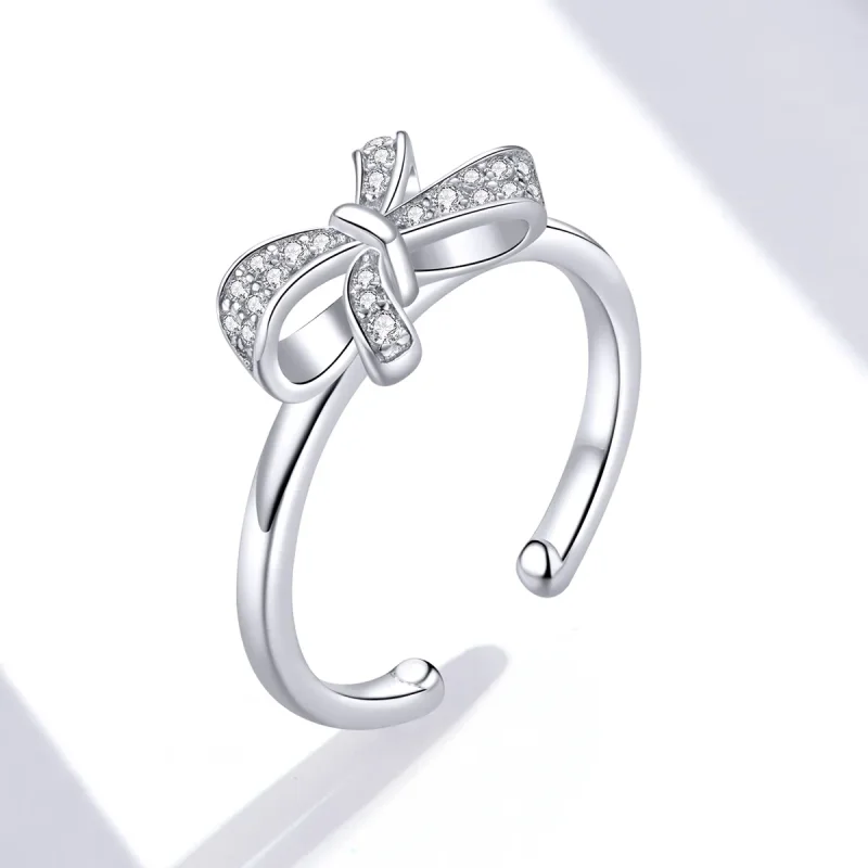 (image for) Pandora Style Complex Open Ring - SCR646 - View 4